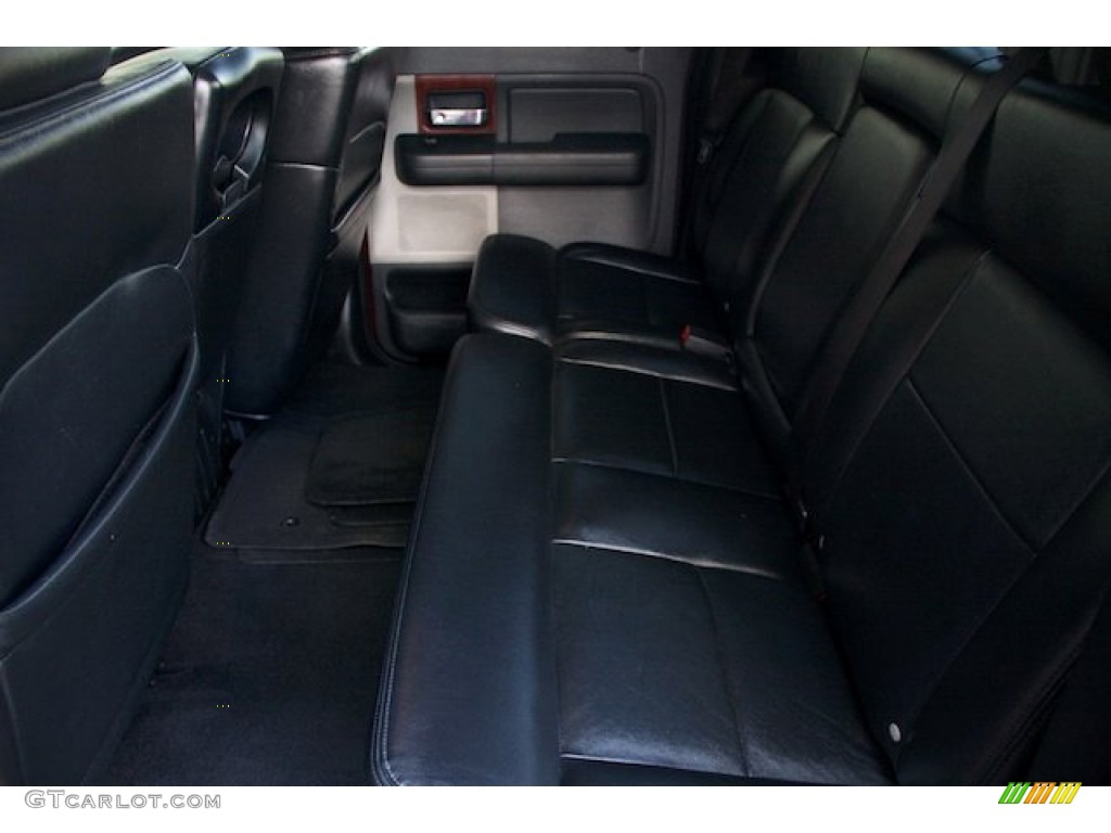 2006 F150 Lariat SuperCrew - Dark Toreador Red Metallic / Black photo #4