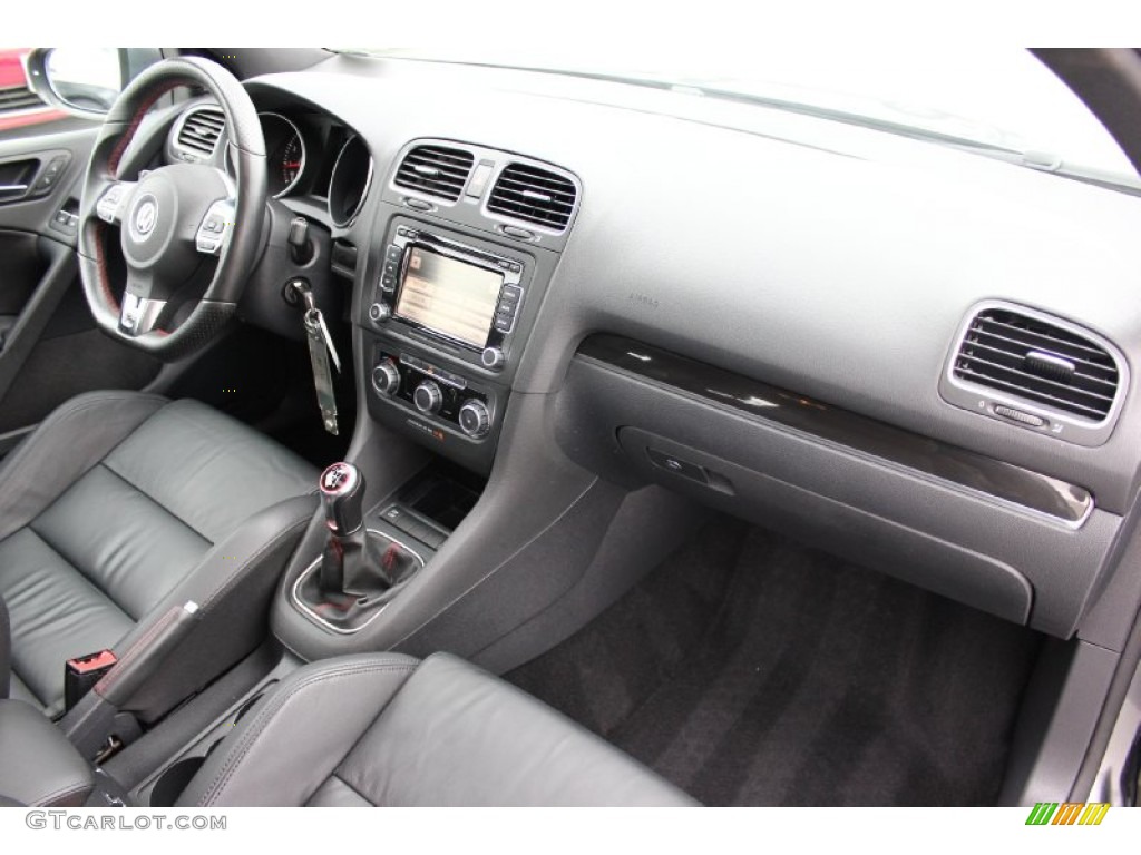 2010 GTI 2 Door - United Gray Metallic / Titan Black Leather photo #36