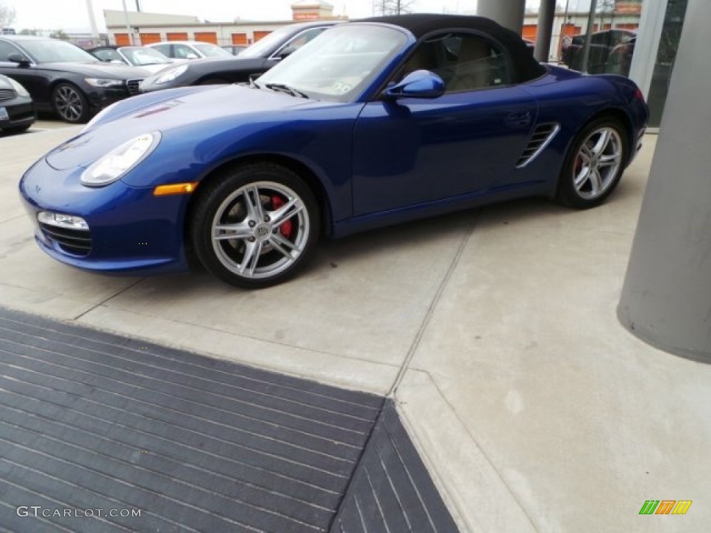 2011 Boxster S - Aqua Blue Metallic / Sand Beige photo #4