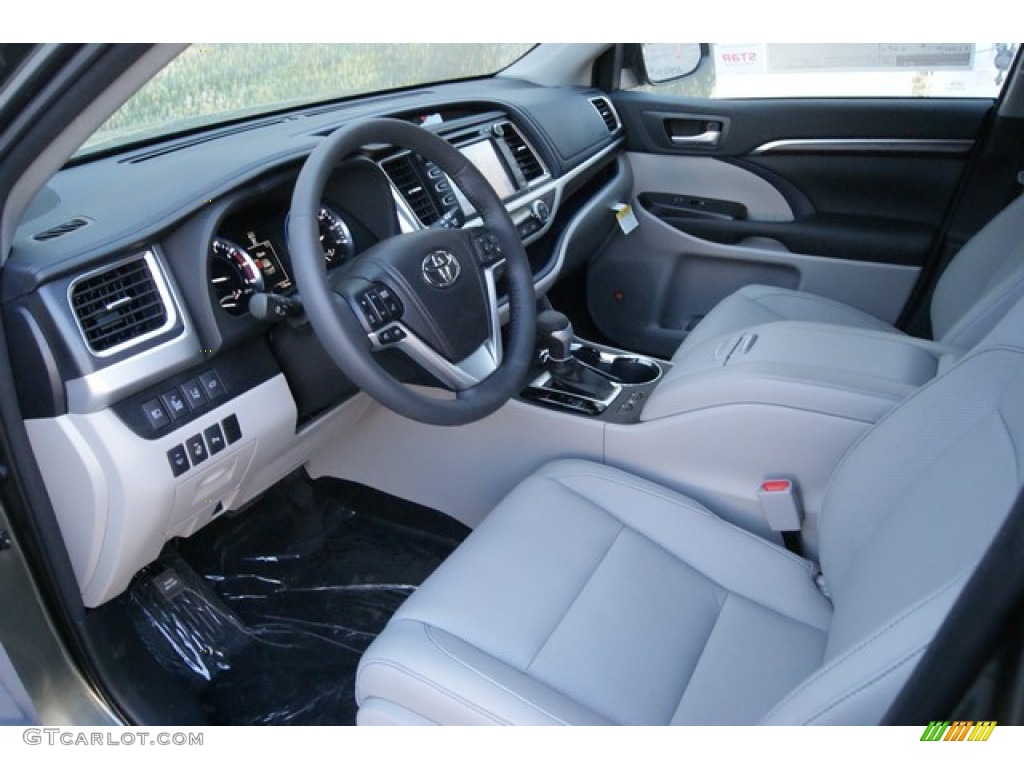 Ash Interior 2014 Toyota Highlander Limited Platinum AWD Photo #92112203