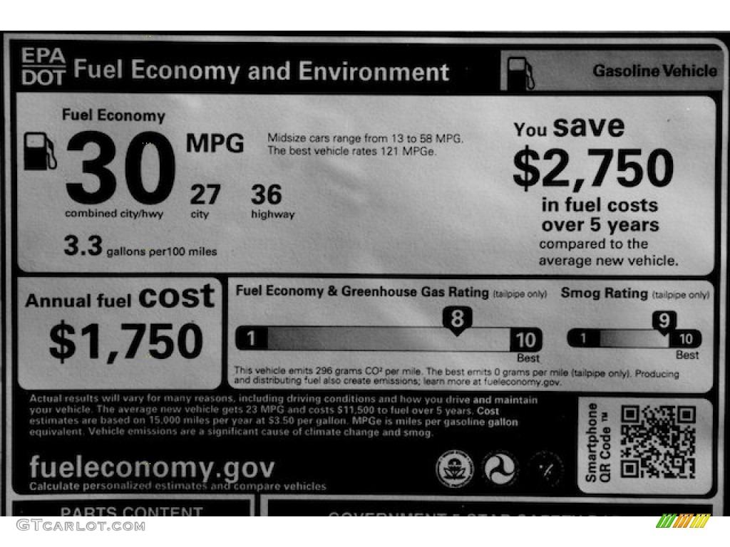 2014 Accord EX Sedan - Modern Steel Metallic / Black photo #20