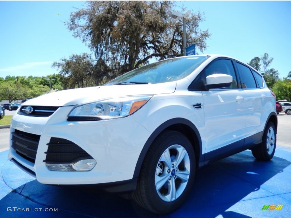 2014 Escape SE 2.0L EcoBoost - Oxford White / Medium Light Stone photo #1