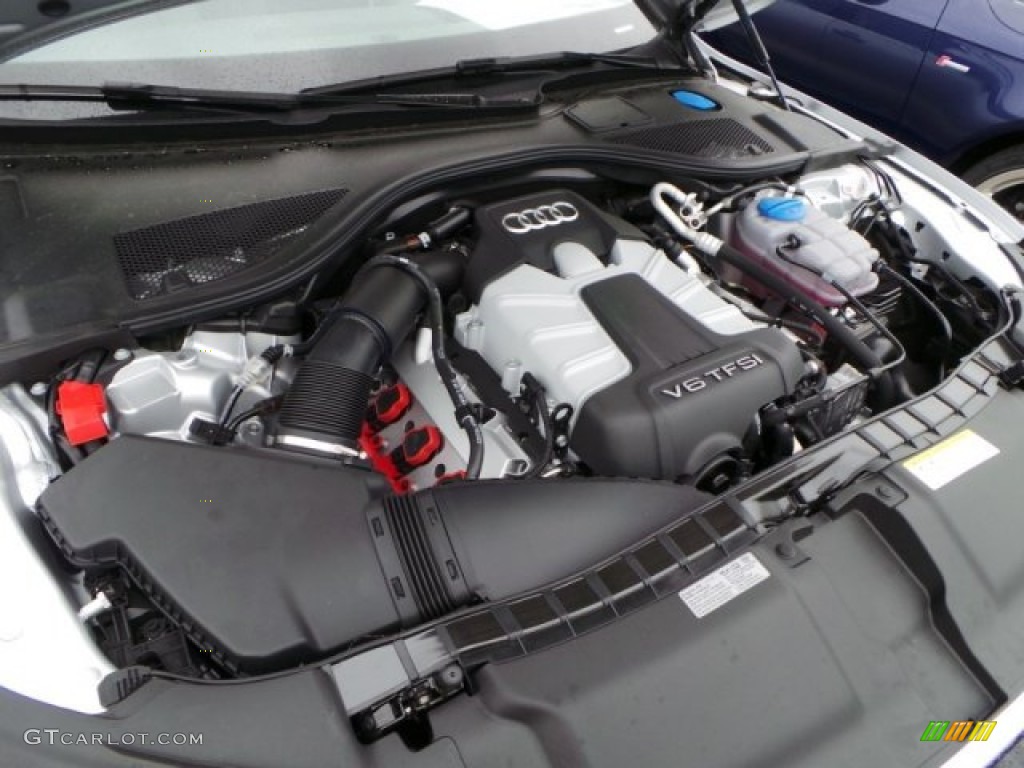2014 Audi A7 3.0T quattro Premium Plus 3.0 Liter Supercharged FSI DOHC 24-Valve VVT V6 Engine Photo #92112743