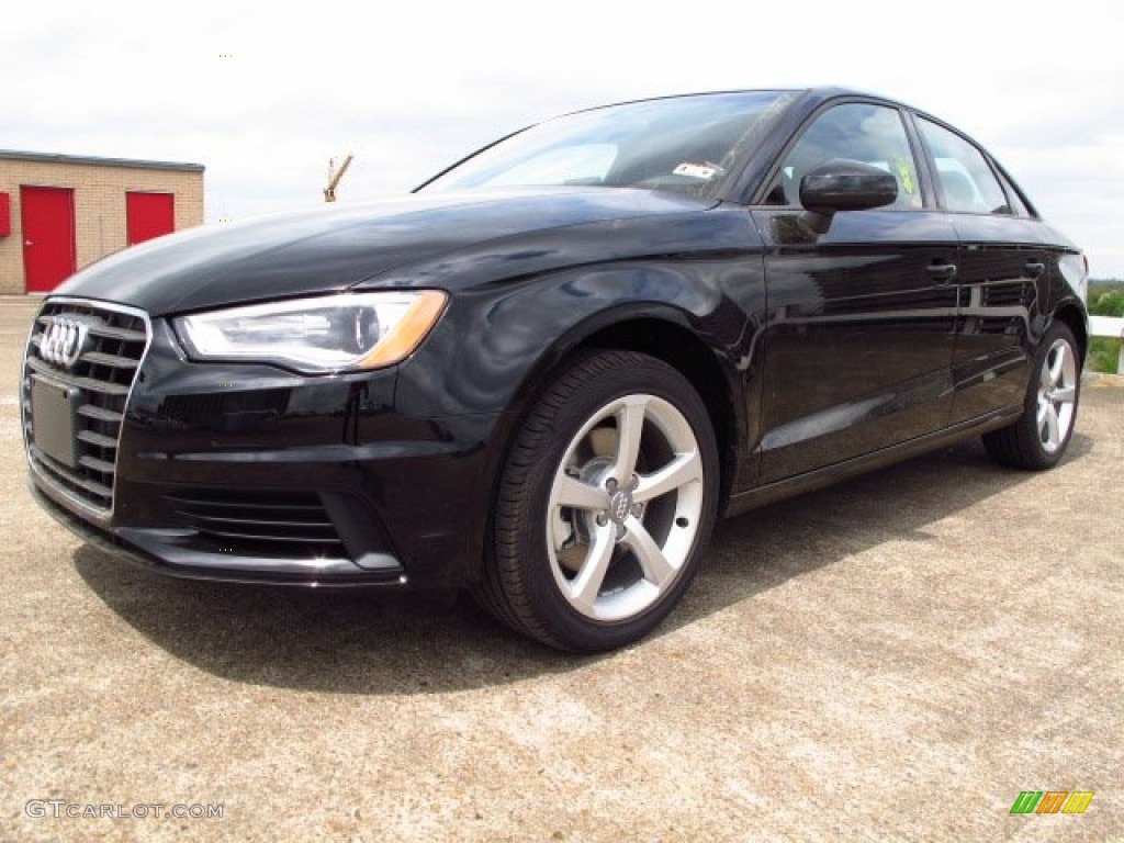 Brilliant Black 2015 Audi A3 2.0 Premium quattro Exterior Photo #92112800