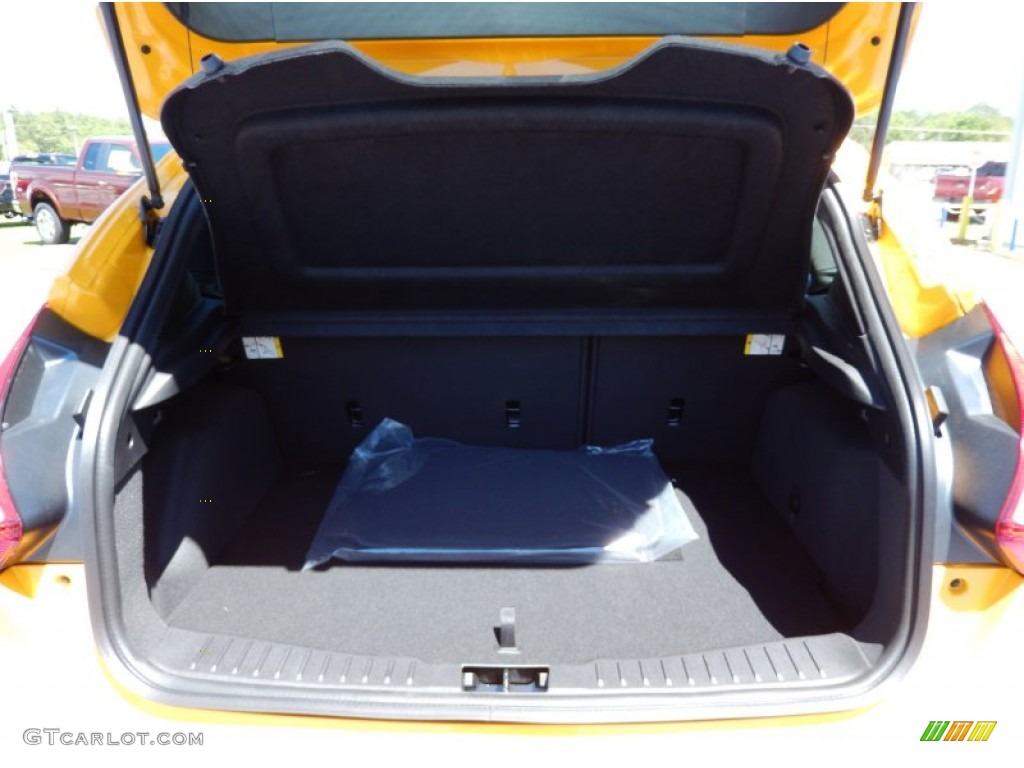 2014 Focus ST Hatchback - Tangerine Scream / ST Charcoal Black photo #5