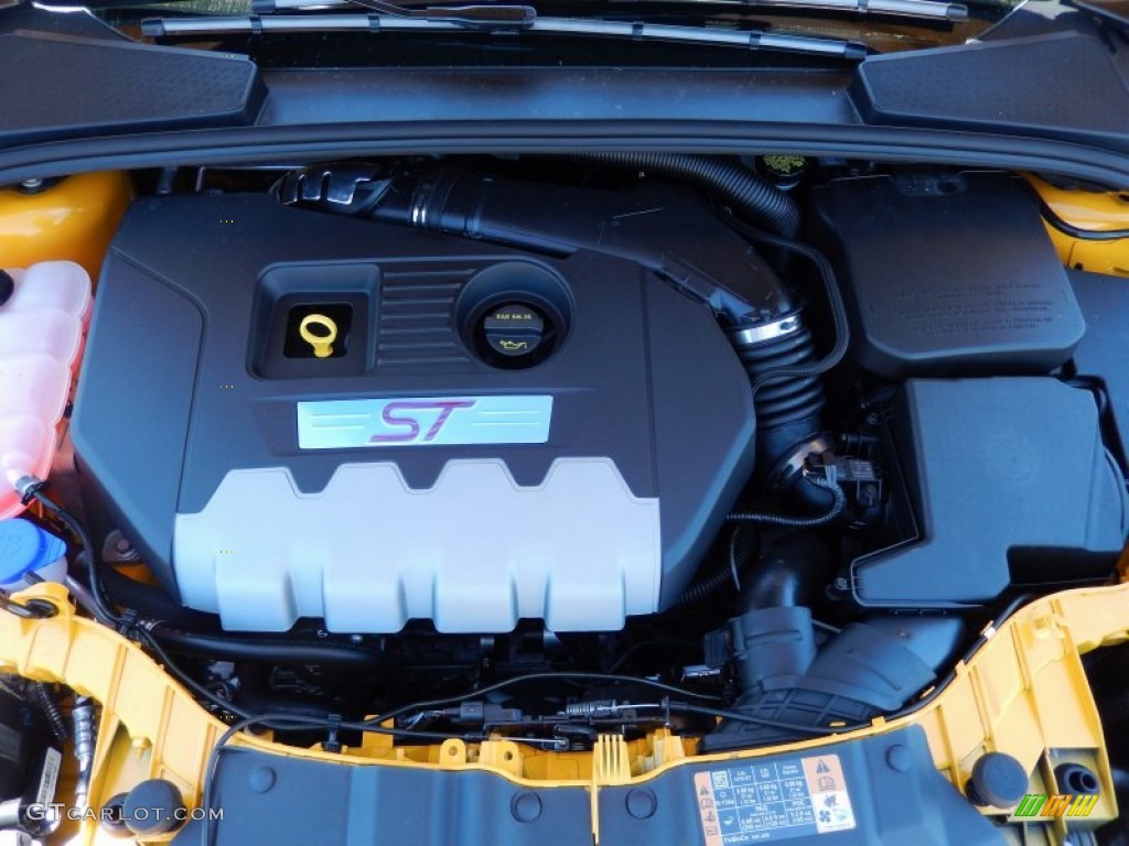 2014 Focus ST Hatchback - Tangerine Scream / ST Charcoal Black photo #12