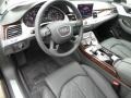 Black Interior Photo for 2014 Audi A8 #92114803