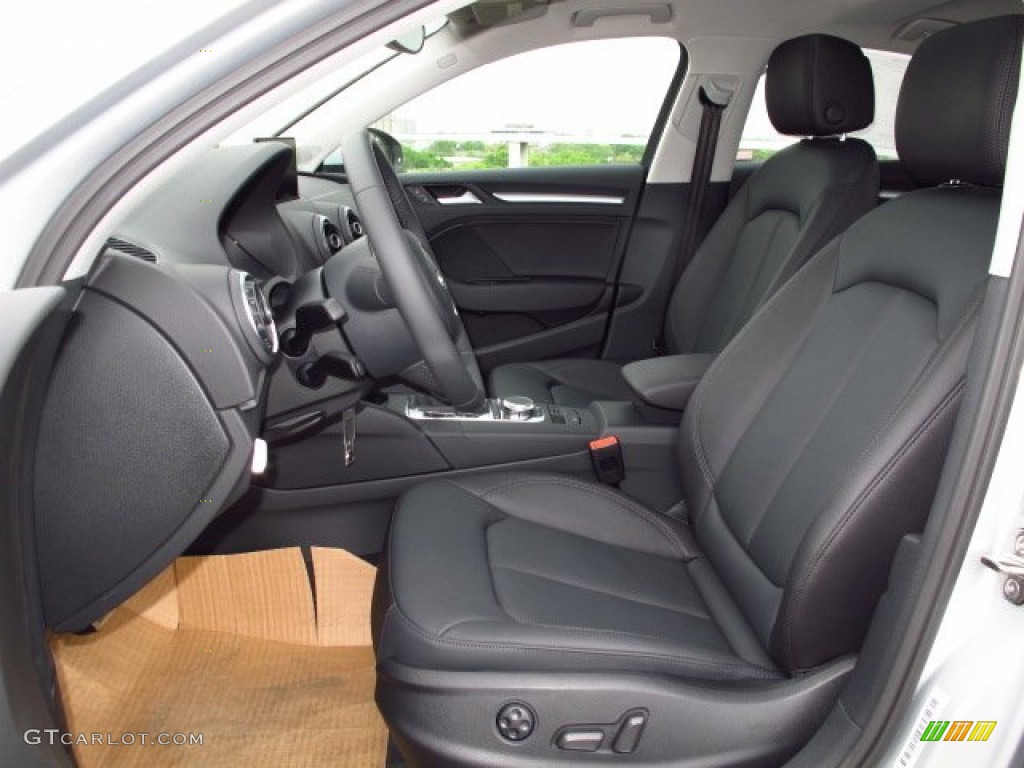 Black Interior 2015 Audi A3 1.8 Premium Photo #92115104