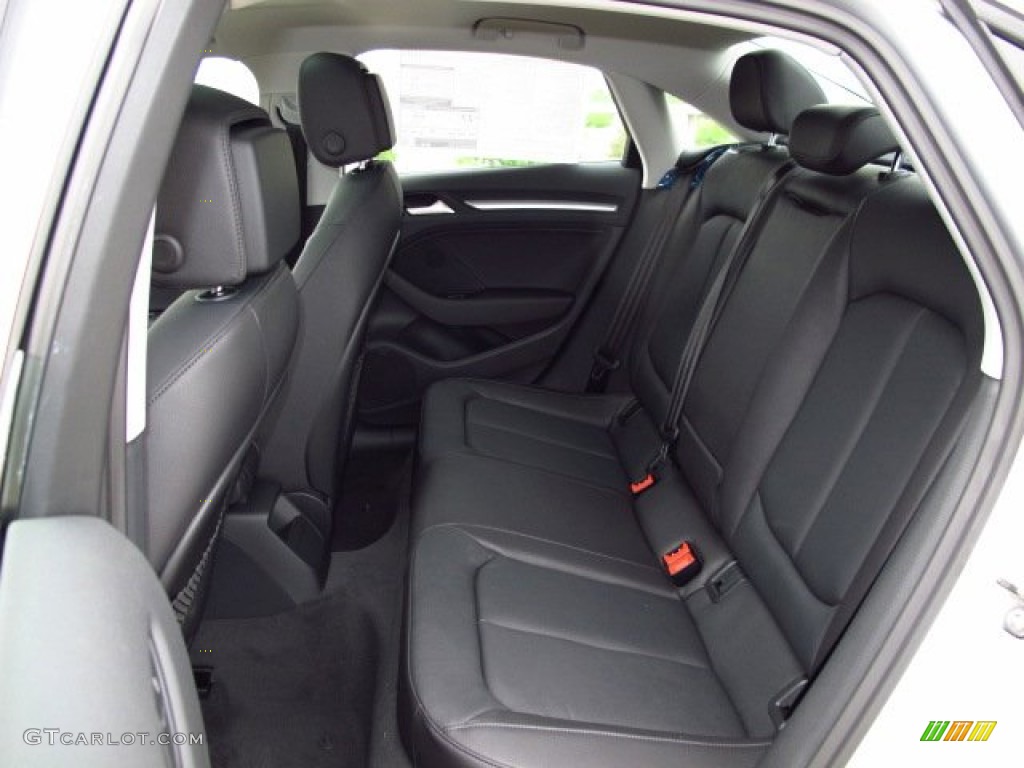 Black Interior 2015 Audi A3 1.8 Premium Photo #92115152