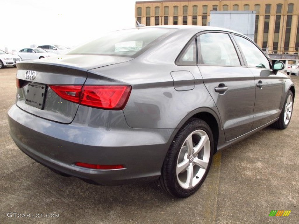 2015 A3 1.8 Premium - Monsoon Gray Metallic / Black photo #2