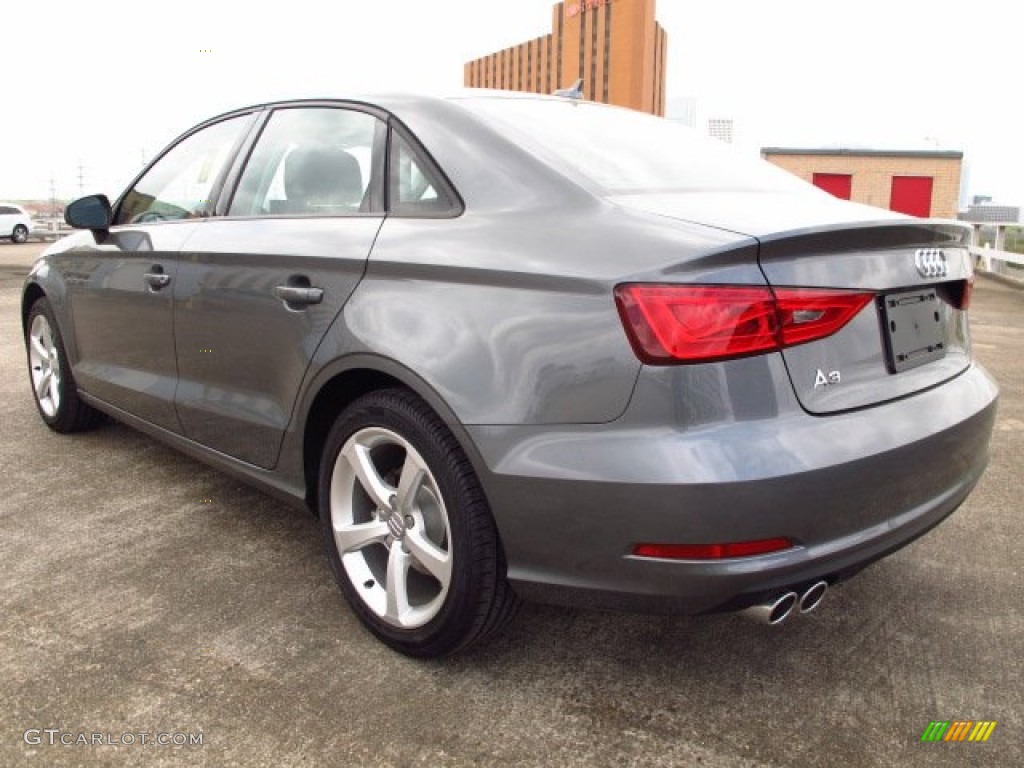 2015 A3 1.8 Premium - Monsoon Gray Metallic / Black photo #4