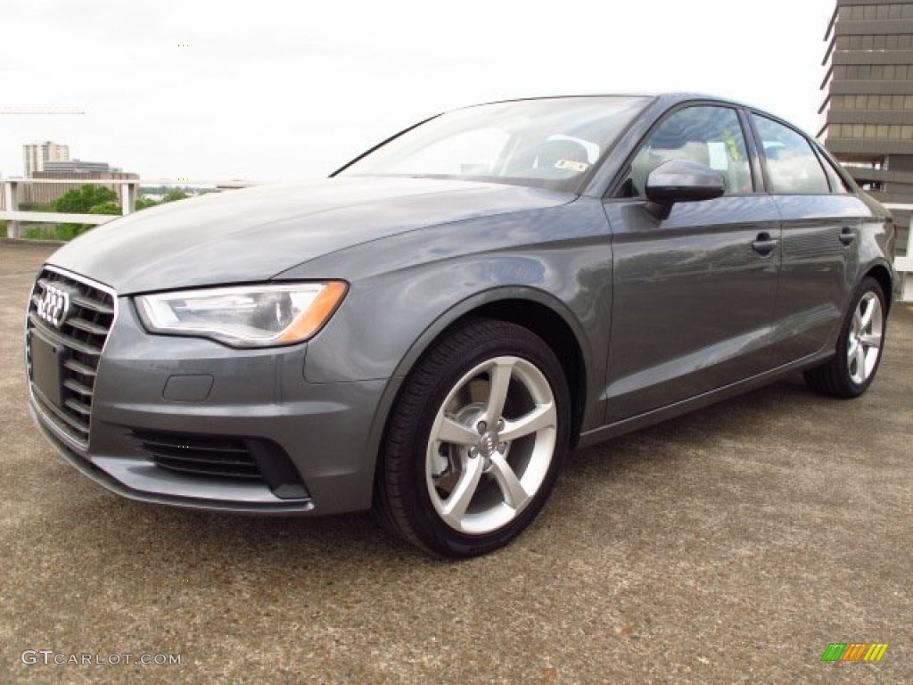 2015 A3 1.8 Premium - Monsoon Gray Metallic / Black photo #5