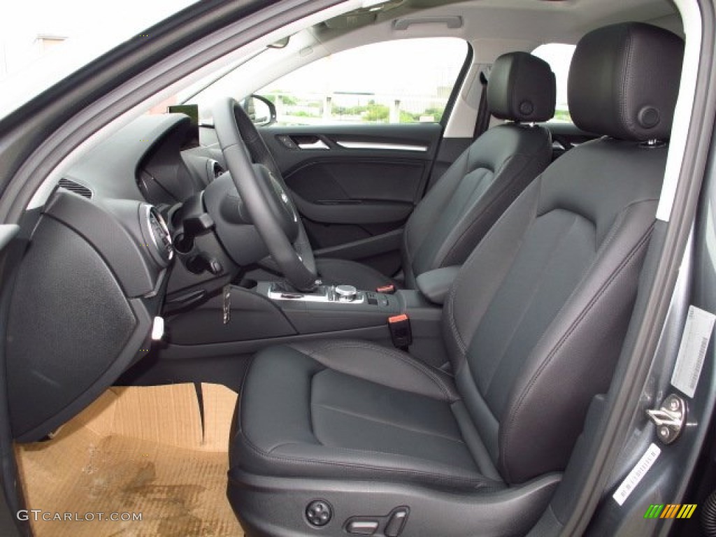 2015 A3 1.8 Premium - Monsoon Gray Metallic / Black photo #11