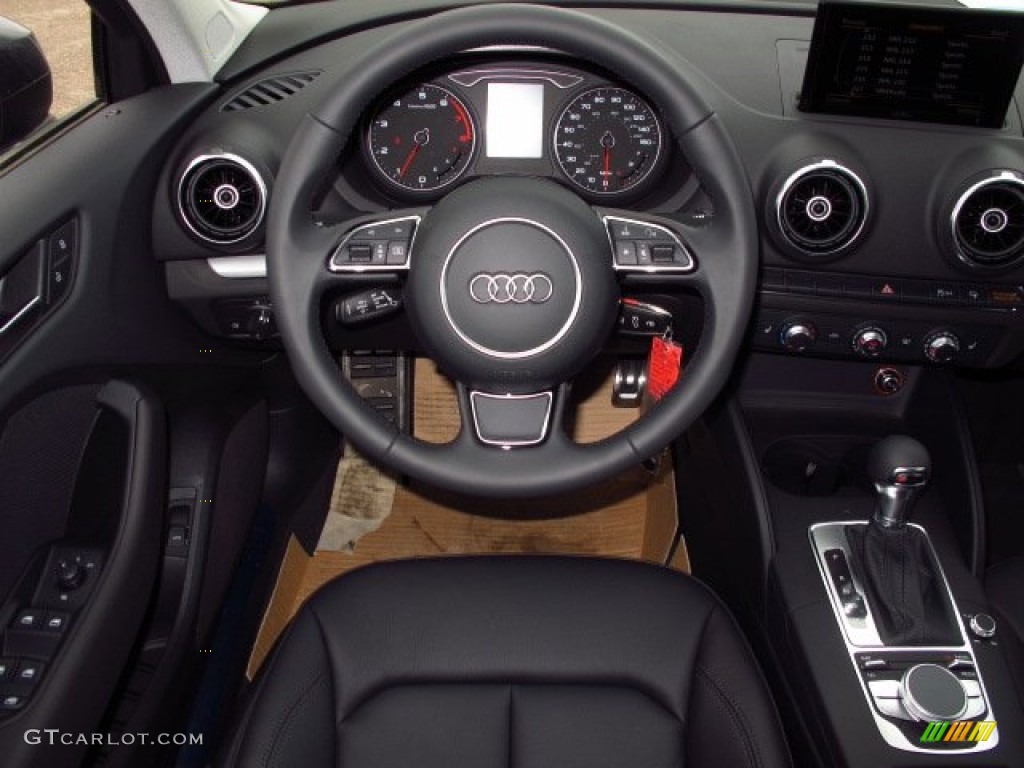 2015 A3 1.8 Premium - Monsoon Gray Metallic / Black photo #14
