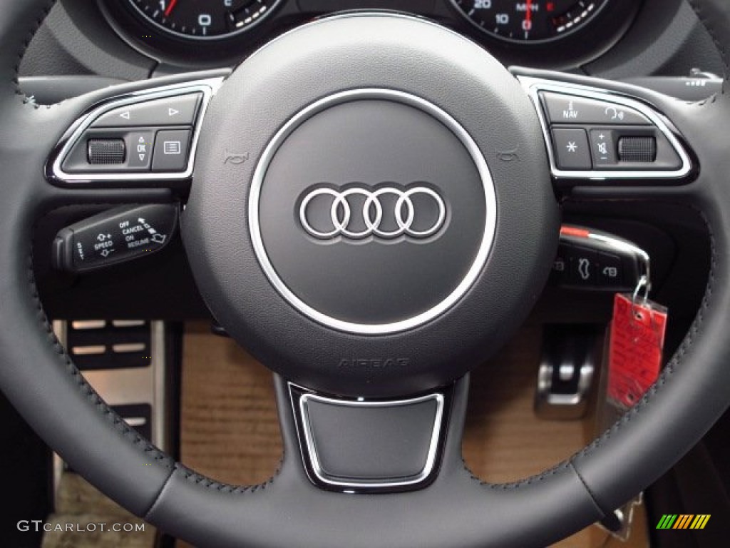 2015 A3 1.8 Premium - Monsoon Gray Metallic / Black photo #19