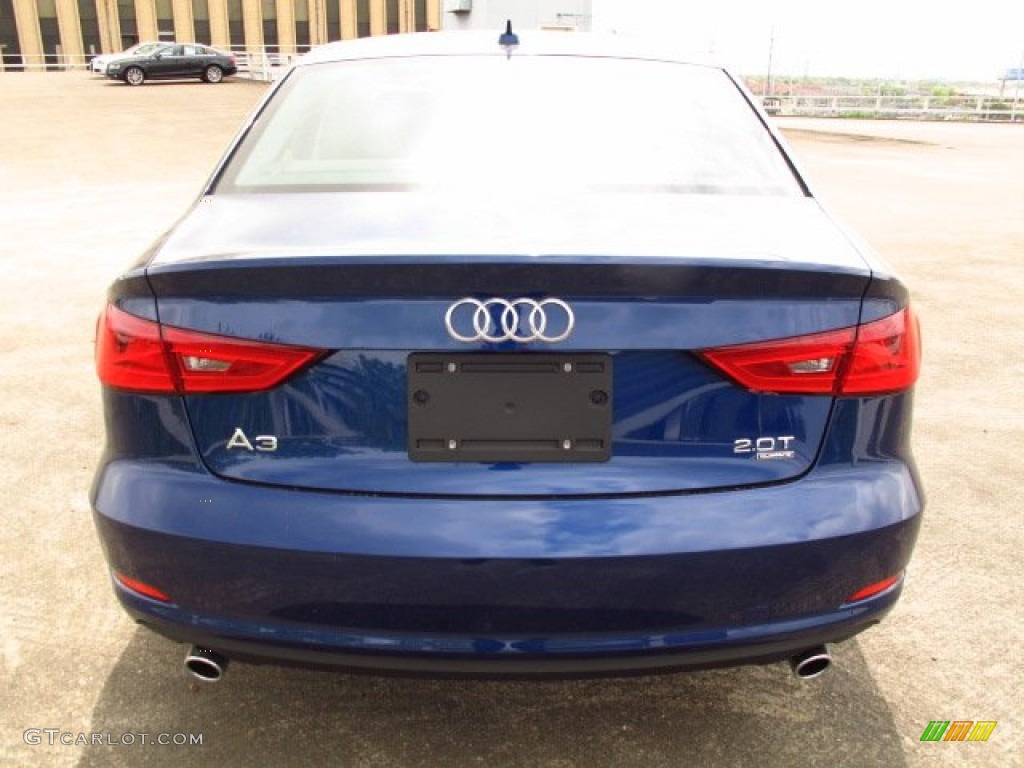 2015 A3 2.0 Premium quattro - Scuba Blue Metallic / Black photo #3