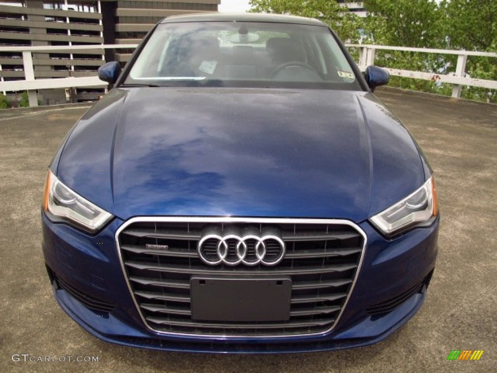 Scuba Blue Metallic 2015 Audi A3 2.0 Premium quattro Exterior Photo #92116106