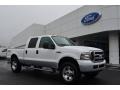 Oxford White 2005 Ford F250 Super Duty XLT Crew Cab 4x4