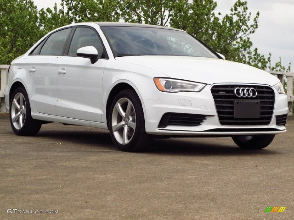 Glacier White Metallic 2015 Audi A3 2.0 Premium quattro Exterior Photo #92116514