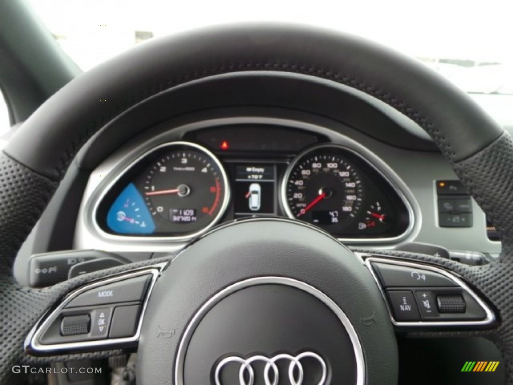2014 Audi Q7 3.0 TDI quattro S Line Package Controls Photo #92116589