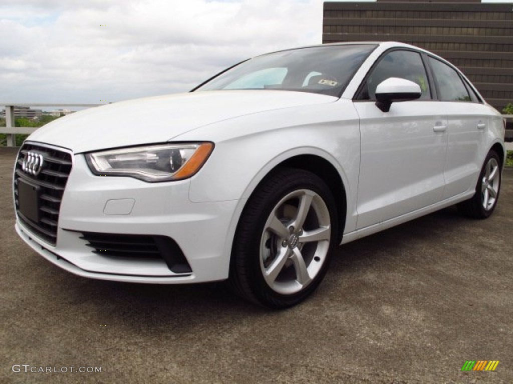 Glacier White Metallic 2015 Audi A3 2.0 Premium quattro Exterior Photo #92116592
