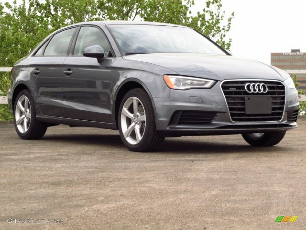 Monsoon Gray Metallic 2015 Audi A3 2.0 Premium quattro Exterior Photo #92117030
