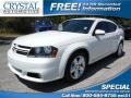 New Bright White 2013 Dodge Avenger SXT