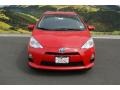 2014 Absolutely Red Toyota Prius c Hybrid Two  photo #2