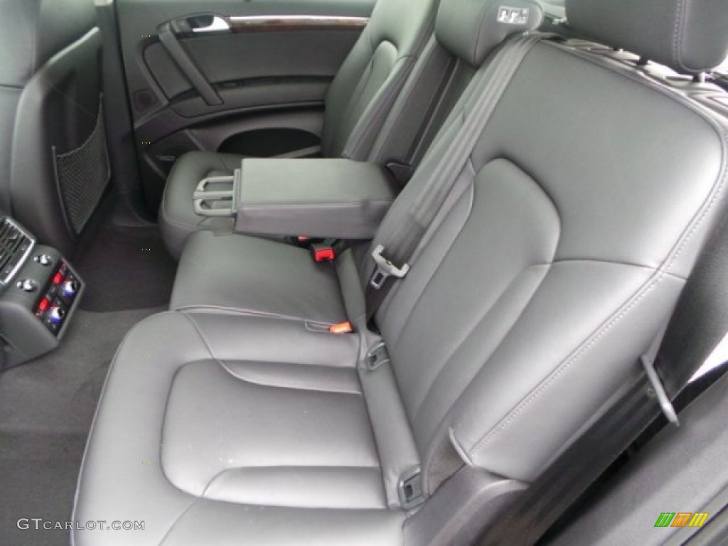 Black Interior 2014 Audi Q7 3.0 TDI quattro Photo #92117516