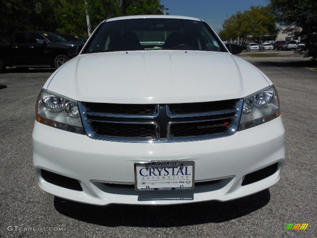 2013 Avenger SE - New Bright White / Black/Light Frost Beige photo #13