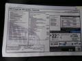 2014 Audi Q7 3.0 TDI quattro Window Sticker