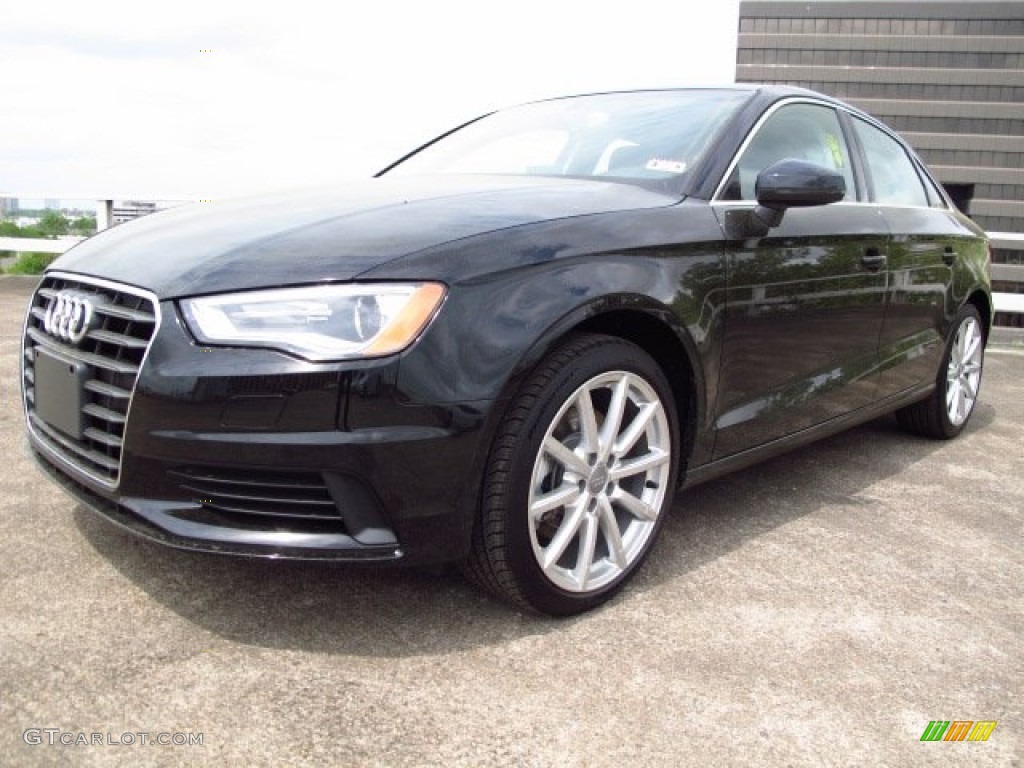 Brilliant Black 2015 Audi A3 1.8 Premium Exterior Photo #92119337