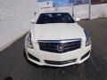 2013 White Diamond Tricoat Cadillac ATS 3.6L Luxury  photo #2