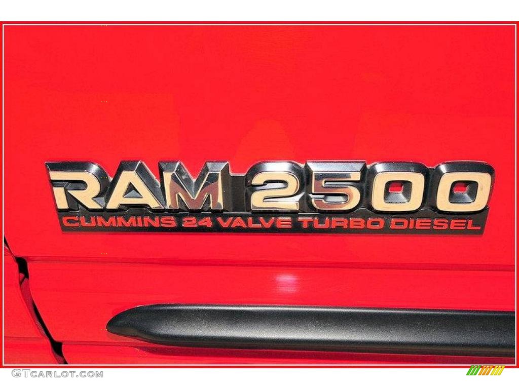 2001 Ram 2500 SLT Quad Cab - Flame Red / Agate photo #26