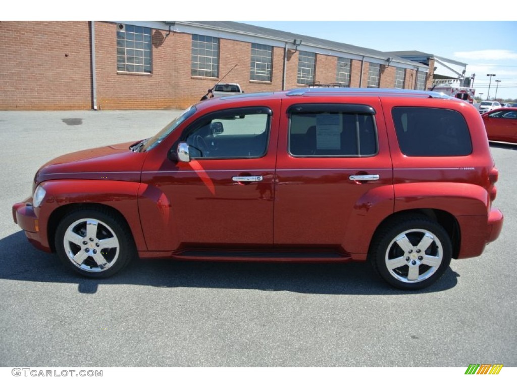 2011 HHR LT - Crystal Red Metallic Tintcoat / Ebony photo #3