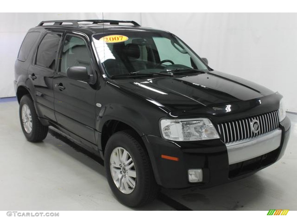 2007 Mariner Premier 4WD - Black / Black photo #6