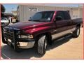 Dark Garnet Red Pearlcoat 2000 Dodge Ram 2500 SLT Extended Cab