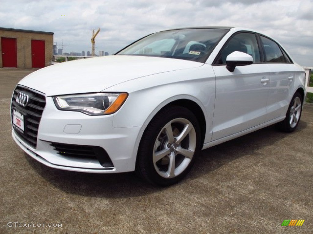 Glacier White Metallic 2015 Audi A3 1.8 Premium Exterior Photo #92121008