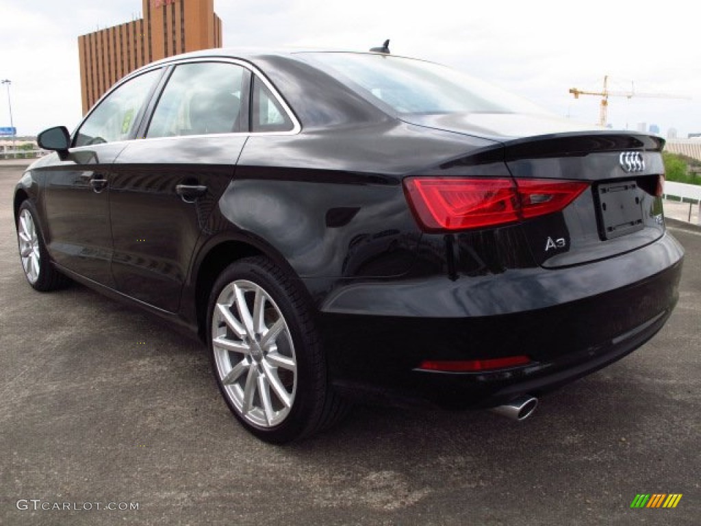 Brilliant Black 2015 Audi A3 2.0 Premium quattro Exterior Photo #92121926
