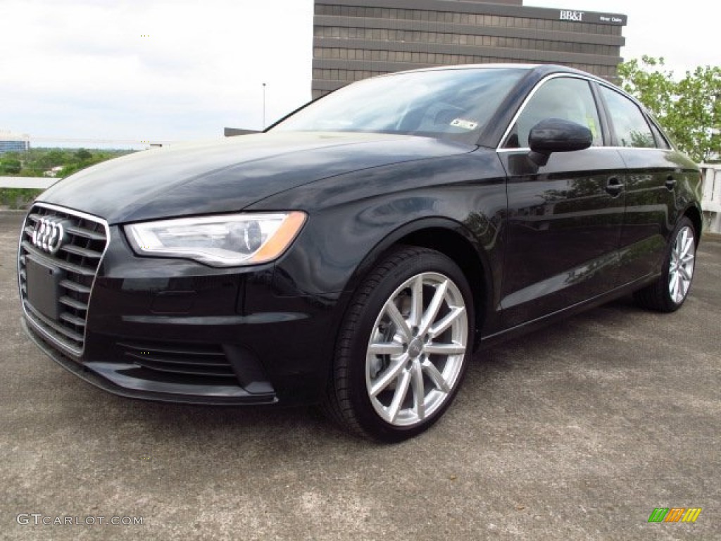 Brilliant Black 2015 Audi A3 2.0 Premium quattro Exterior Photo #92121944