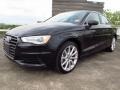 Brilliant Black 2015 Audi A3 2.0 Premium quattro Exterior