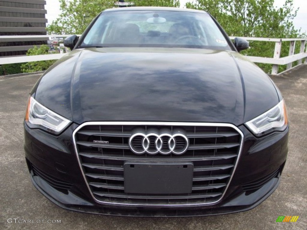 Brilliant Black 2015 Audi A3 2.0 Premium quattro Exterior Photo #92121967