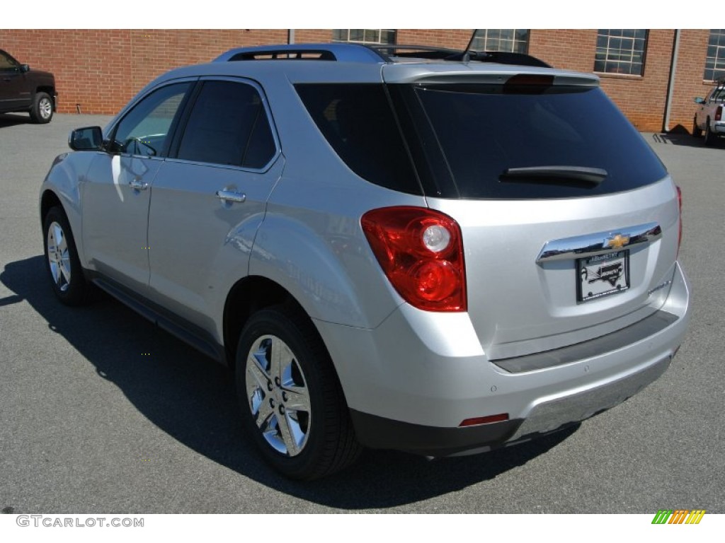 2014 Equinox LTZ - Silver Ice Metallic / Jet Black photo #4