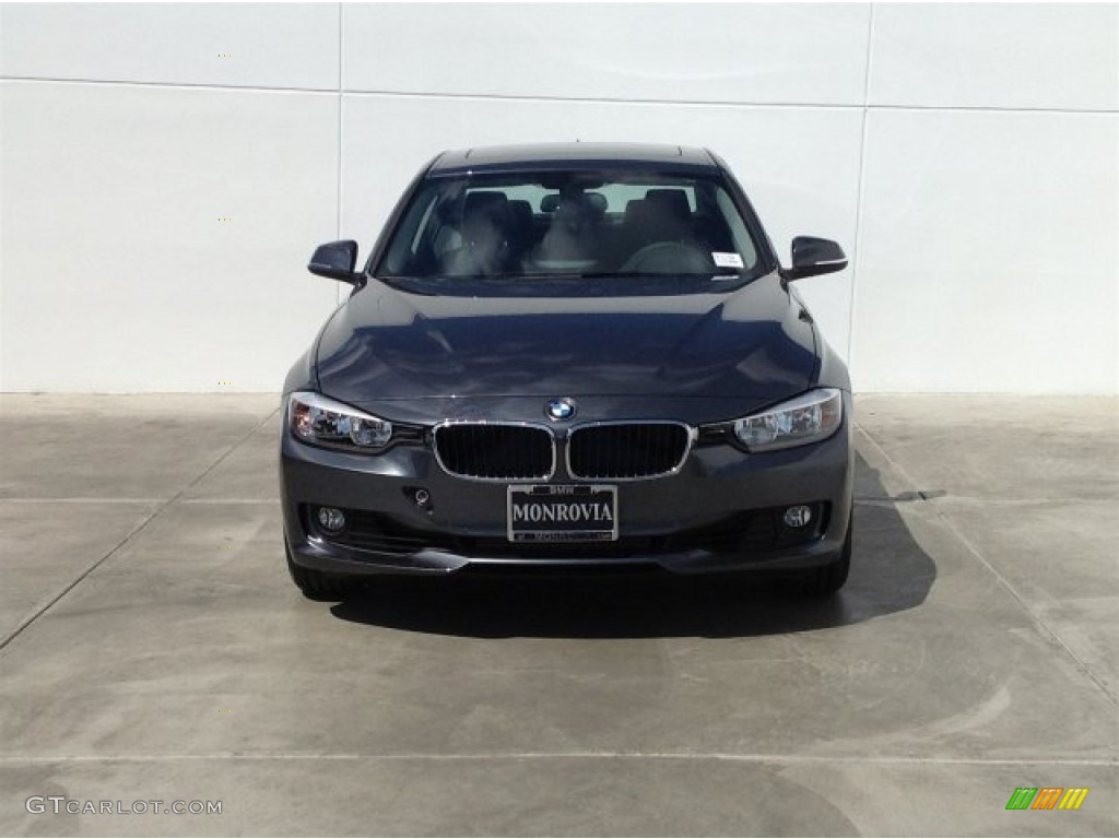 2014 3 Series 328i Sedan - Mineral Grey Metallic / Black photo #4