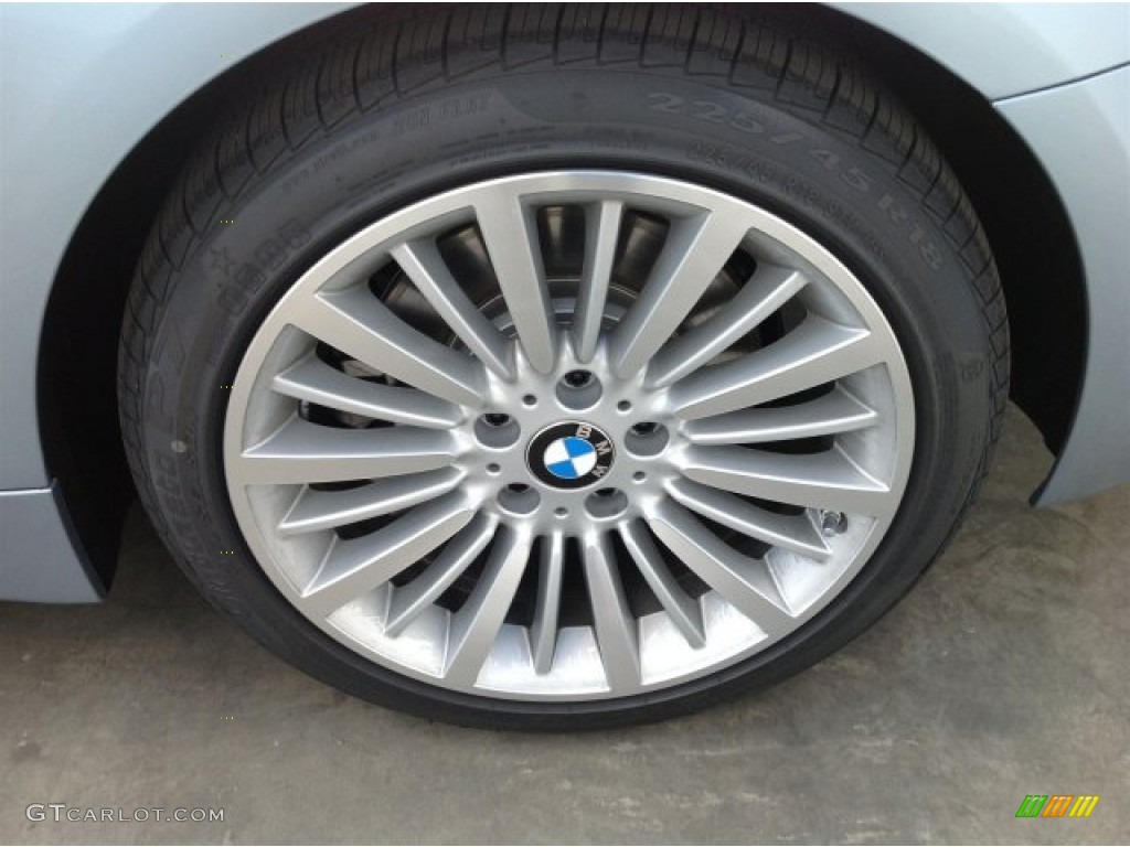 2014 4 Series 435i Convertible - Liquid Blue Metallic / Saddle Brown photo #4