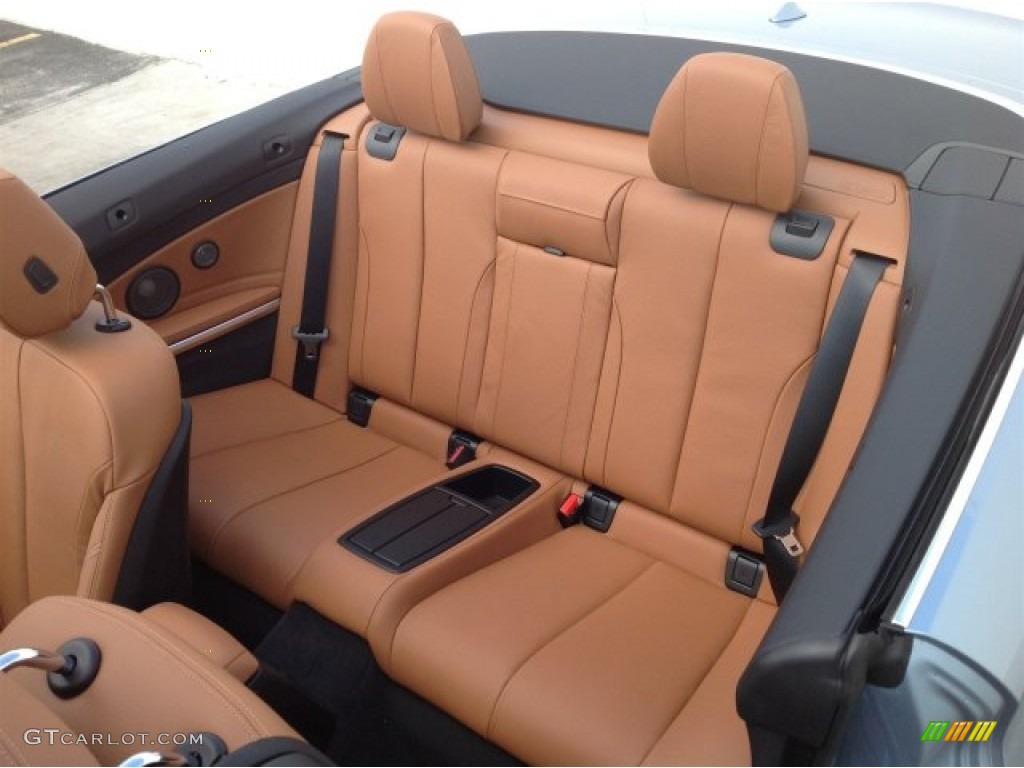 2014 4 Series 435i Convertible - Liquid Blue Metallic / Saddle Brown photo #5