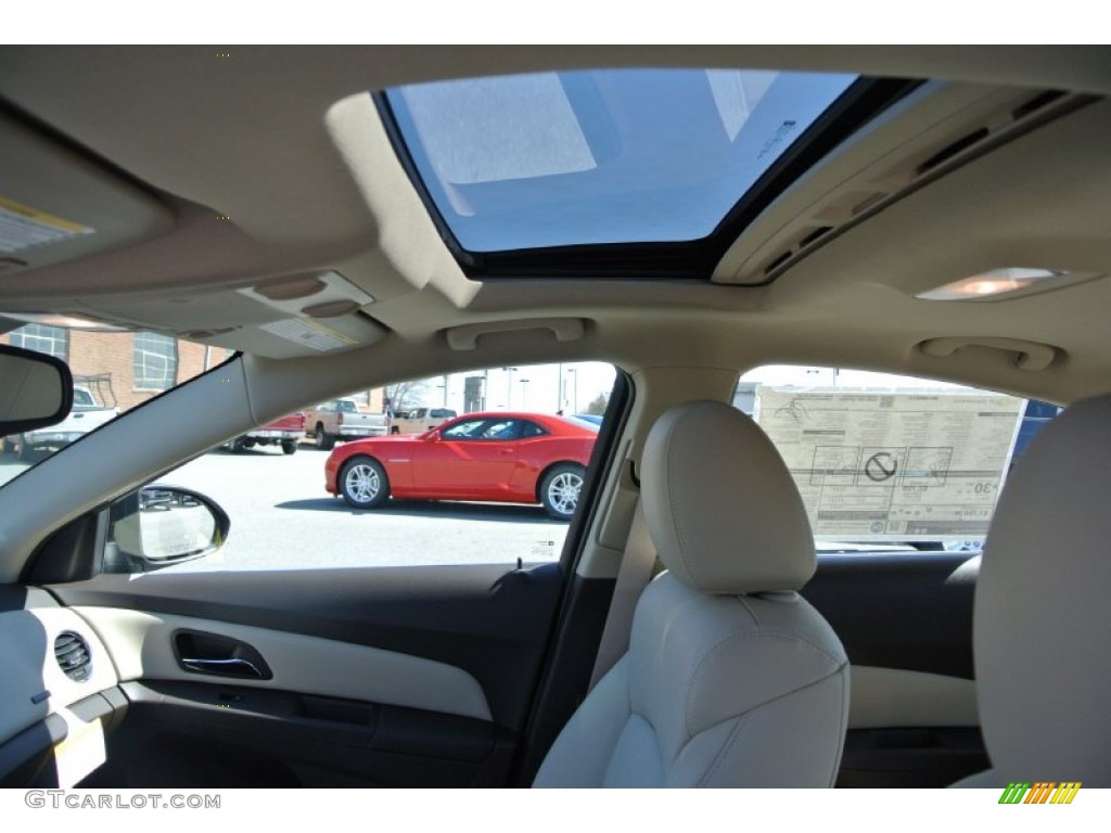 2014 Cruze LTZ - Blue Ray Metallic / Cocoa/Light Neutral photo #10