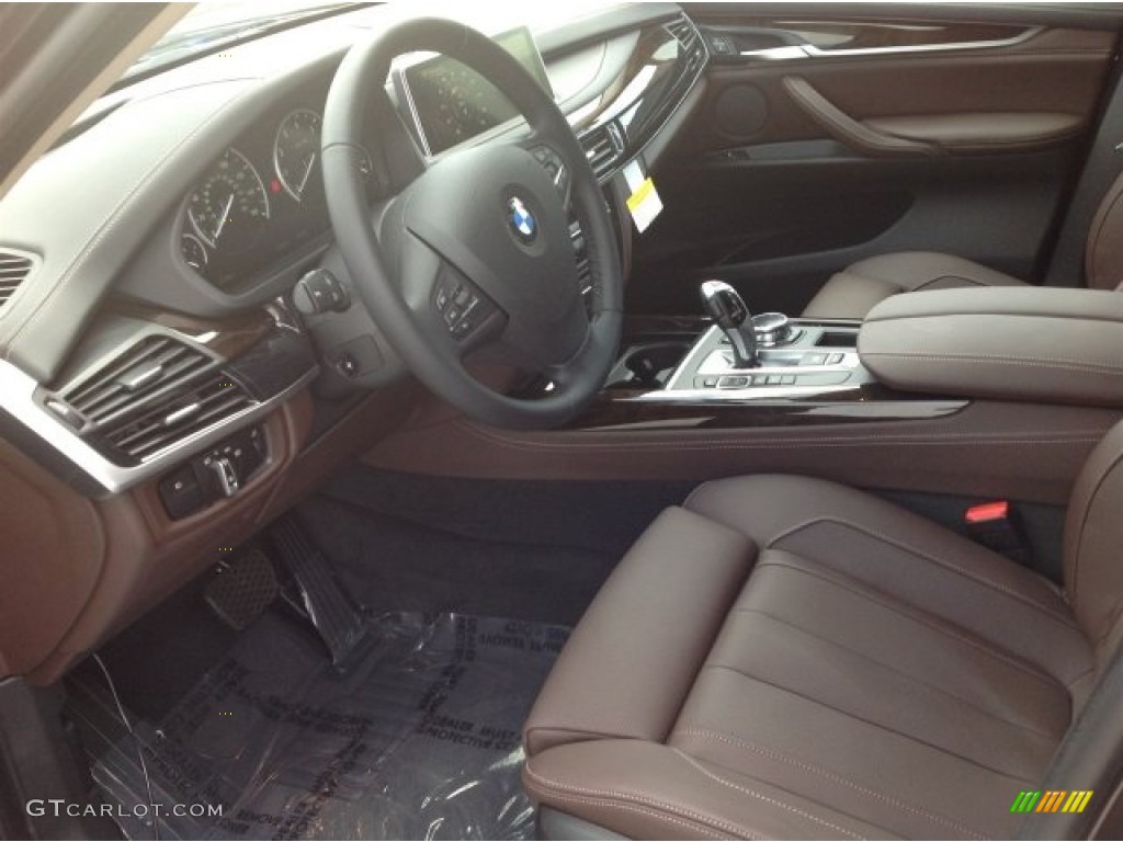 Mocha Interior 2014 BMW X5 sDrive35i Photo #92123765