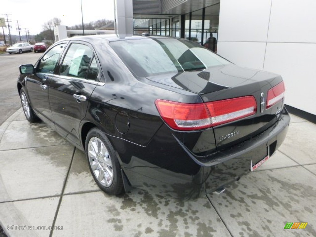 2012 MKZ AWD - Tuxedo Black Metallic / Dark Charcoal photo #3