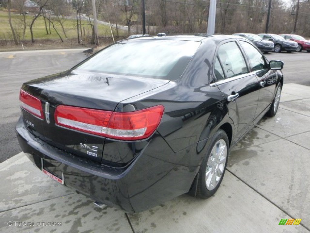 2012 MKZ AWD - Tuxedo Black Metallic / Dark Charcoal photo #5